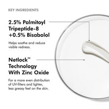Load image into Gallery viewer, SkinCeuticals Clear Daily Soothing UV Defense SPF 50 key ingredients