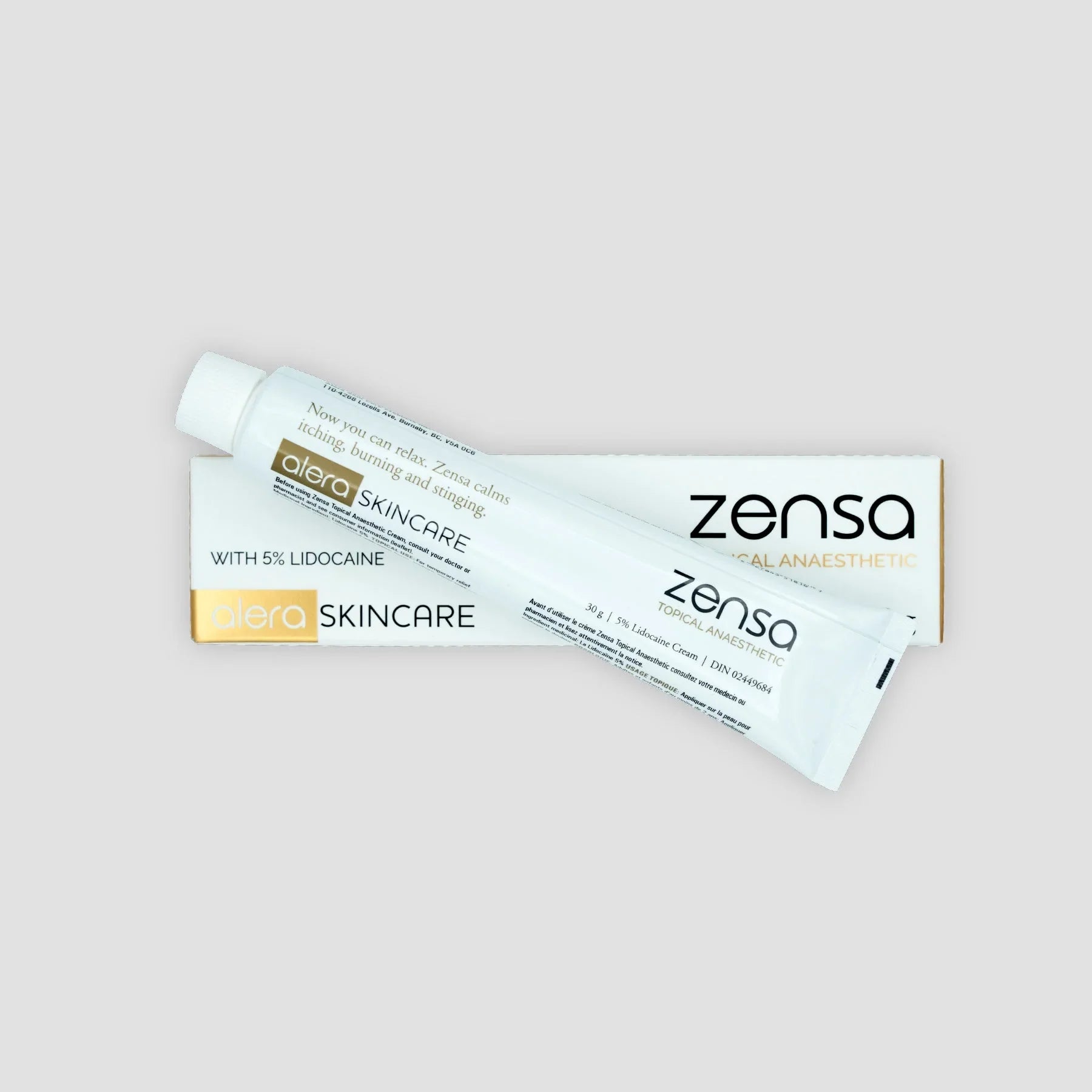 Zensa 5% Lidocaine Numbing Cream – Cosmedica
